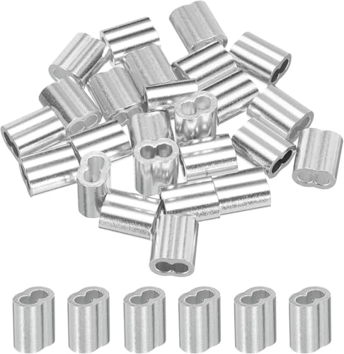 Manchons à sertir aluminium 6,35 mm pour fixer solidement vos câbles