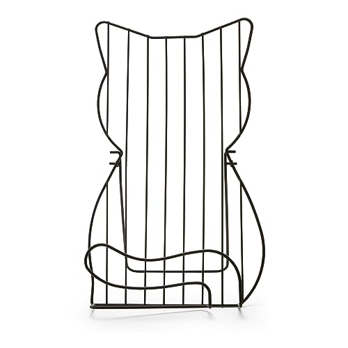 Serre-livres chat pour salon et bibliothèque moderne - 4