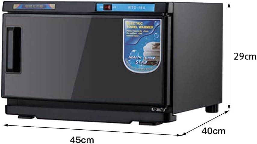 16L Hot Towel Warmer Cabinet with Removable Tray & Non-Slip Feet - Ideal for Salon, Spa, Hotel, Barber Shop - Efficient Towel Heater for Professional Use