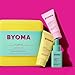 BYOMA So Clear Set - Barrier Repair Skincare Set for Acne Prone Skin - Creamy Jelly Cleanser, Clarifying Face Serum & & Gel-Cream Moisturizer - Unclogs Pores, Targets Blemishes - 30ml, 15ml, 15ml