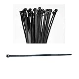 耐候性タイプ 頑丈なナイロン結束バンド 幅5.2mm (100本入, 長さ500mm)