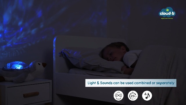 Amazon.com: Cloud b Tranquil Penguin - Eco-Friendly Baby Night