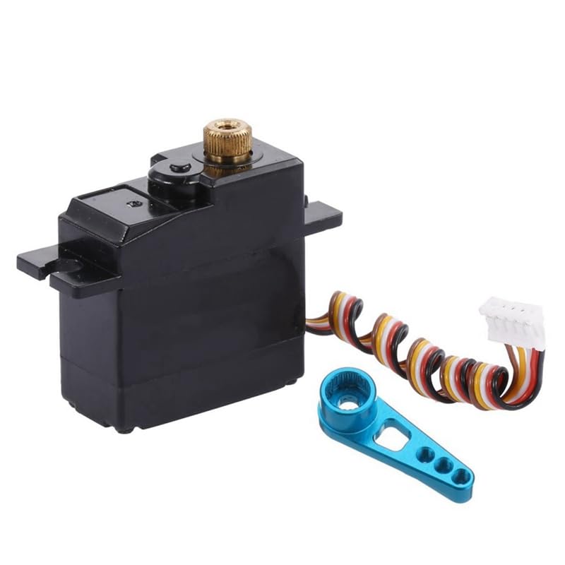 Servo Métal 5 Fils Réparer Direction Wltoys 124019 pour Éliminer la Casse RC