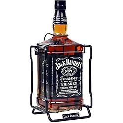 Jack Daniel's Tennessee Whiskey Old No.7, Pack Con Balancín, Whiskey Suave e Intenso al Paladar, 40% Vol. Alcohol, 3Litros