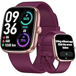 DAVIKO Fitness Tracker Senior Friendly No App/Phone Required, 1.83'' HD Touchscreen, Waterproof Fitness Watch with Heart Rate Sleep Monitor Activity Tracker, Pedometer watch, Smart Watch for Women Men