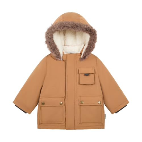 Image of Carter's Boys' Warm Winter Parka Hooded Jacket