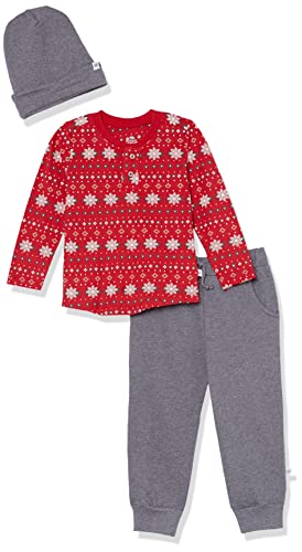 Image of HonestBaby unisex-baby Playwear Outfit Sets Tops and Bottoms 100% Organic Cotton for Baby and Toddler Boys, Unisex