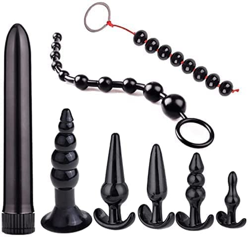 Silicone Ànâles Bûtt Pl'ug Tools Kit de Formation pour Femmes Hommes Débutant Starter V?br?t??n Set Cover