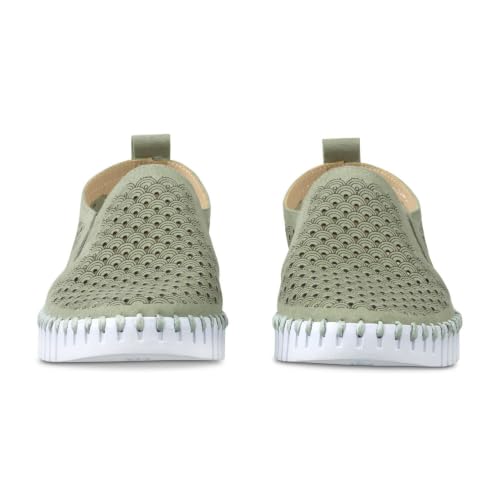 Image of Ilse Jacobsen HORNBAEK Women's Tulip Slip-On Flat | Elastic Side Panels | Lightweight Flexible Comfort.