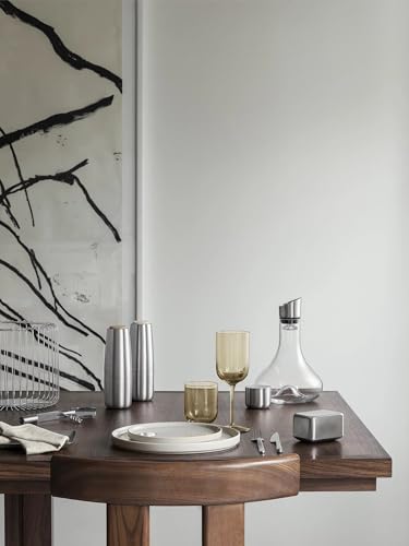 Foto von blomus -BASIC Butterdose - Edelstahl matt, Größe M: Elegante Aufbewahrung für frische Butter ((H 6 cm, B 12 cm, L 10 cm, 63638)