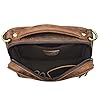 STILORD 'Mats' Sac à Main Bandoulière Cuir Homme Vintage Sac Messager Petit avec Poignée Sac pour Tablette iPad 9,7 Pouces en Cuir Véritable, Couleur:seppia - Marron #3