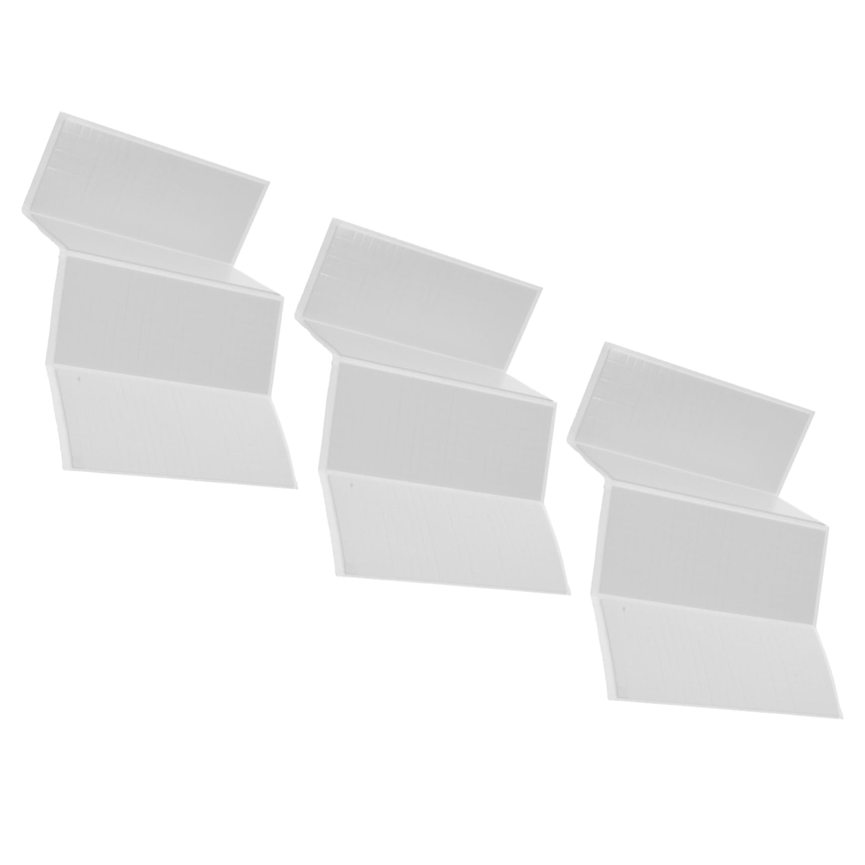 ABOOFAN 3 Sätze Doppelseitige Selbstklebende Streifen Handwerk Klebrig Beidseitig Einseitig Doppelt Pads Scrapbooking-klebstoffe Doppelseitige Klebepunkte Eva Weiß 3 Blätter * 3