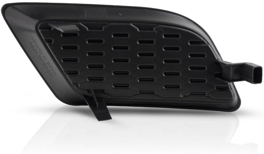 KarParts360 For Dodge Charger Fog Light Cover 2011 12 13 2014 Passenger Side | Black | SE/SXT Model | CH1039131 | 68092570AA