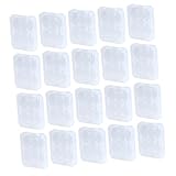 HOMOBABE 20個 メモリーカード収納ケース 用 大容量 防水カードケース コンパクト 軽量 持ち運び便利 整理用ホルダー