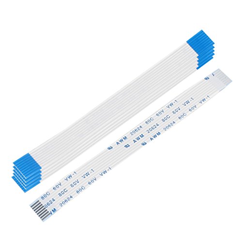 フレキシブルフラットケーブル FPCフラットケーブル1mmピッチ 14ピン uxcell フレキシブルフラットケーブル FPCフラットケーブル1mmピッチ