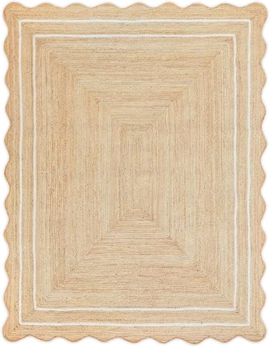 Tapete de yute Afferro rectangular 2x3 pies miniatura 1