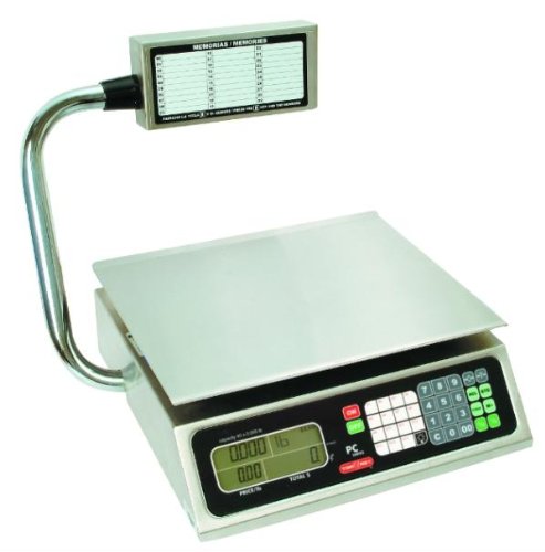 Torrey PC-40LT Price Computing Scale /Tower NTEP Legal For Trade,All Stainless Steel,40X0.01 lb