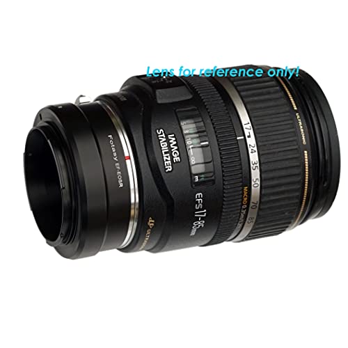 Fotasy Manual Ef Ef-S Mount Len To Cannon Eos Rf Mount Adapter, Ef Eos R Adapter, Ef Rf, Compatible With Canon Ef Lense, Compatible With Canon Eos R Mirrorless Camera Eos R Rp Ra R3 R5 R6 R7 R10 #TOP4