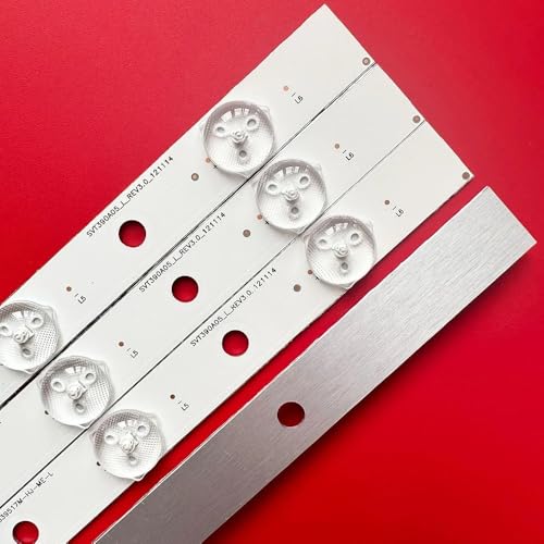 Tiras de retroiluminación LED para solucionar pantalla negra en TV de 39 pulgadas 390A05 2