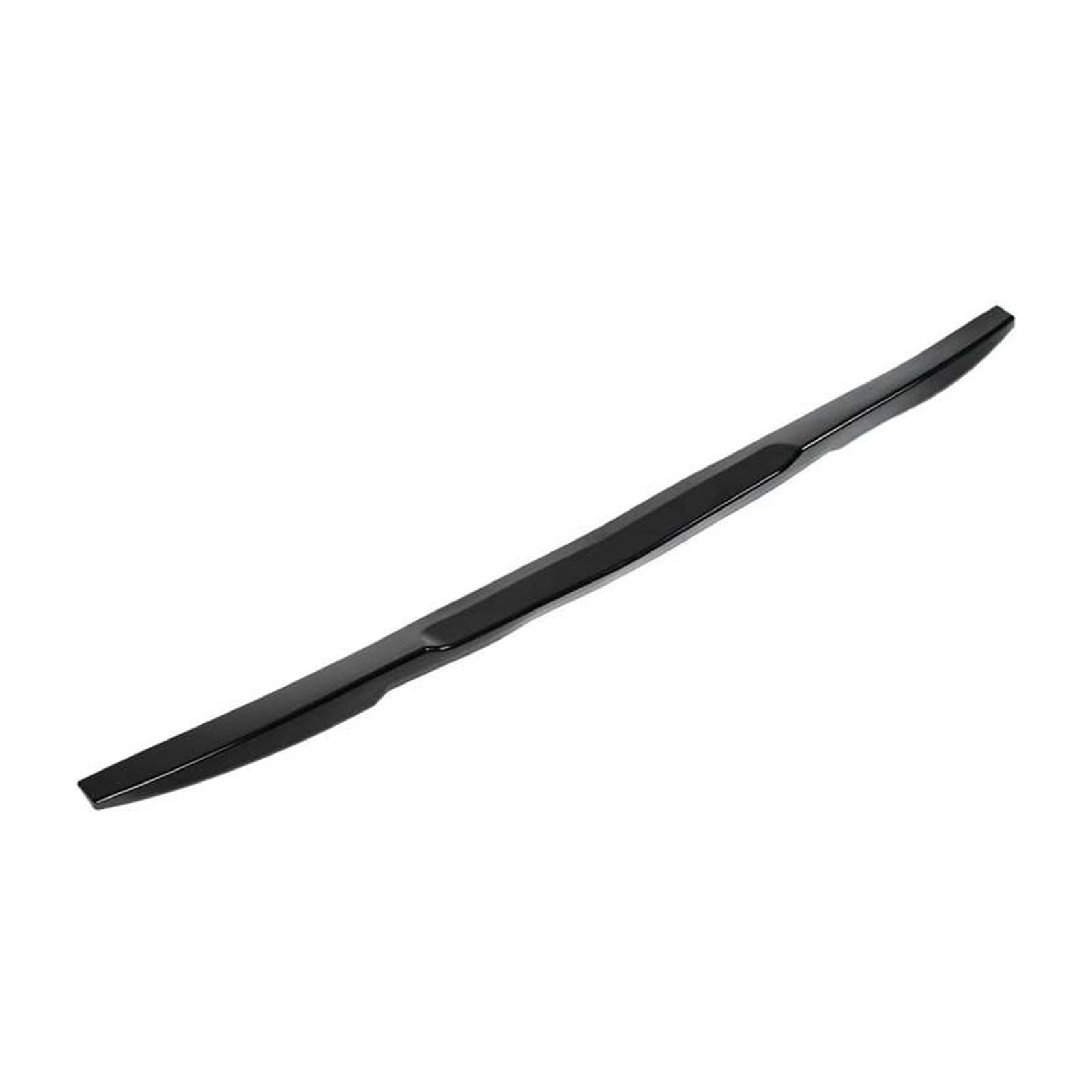 Xuanqingyi Store Gumowy tylny spojler bagażnika, czarny, uniwersalny, aerodynamiczny dodatek do modyfikacji samochodu