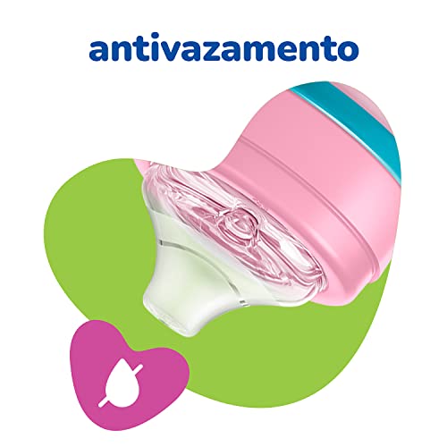 Lillo Caneca Aprendizado C/ Alça Evolution Bebedor SIL 150 ml - Menina, Lillo, Rosa/Verde