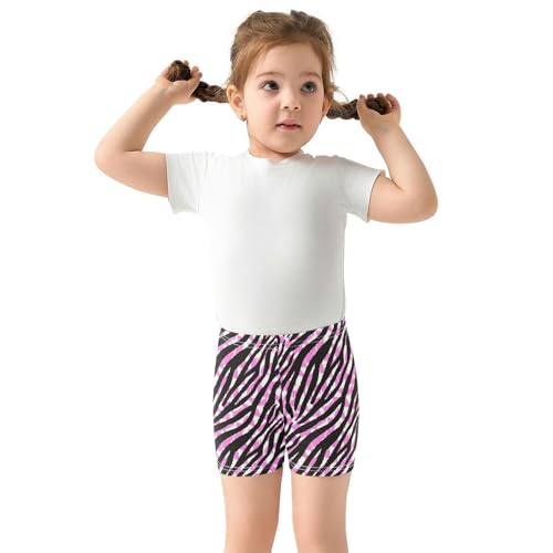 Girls' Shorts Soft Summer Soft Boxers Short Leopard Print Leggings Dance Bottoms2