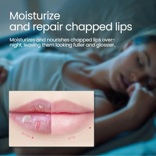 IZBEAUVO Lip Collagen,Lip Repair Lip Mask,Intensive Moisturising Lip Balm,Lip Conditioner,Overnight Lip Balm,Long Lasting Moisturizing Lip Care Cream For Dry & Chapped Lips & Repairs Cracks - Image 8