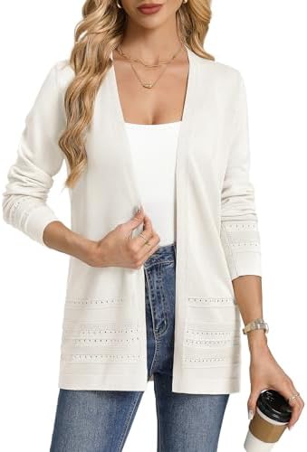 GRACE KARIN Women Long Cardigan, Lightweight Spring Cardigans, Lo...