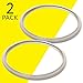 IMPRESA 10 Inch Fagor Pressure Cooker Replacement Gasket (Pack of 2) - Fits Many 10 inch Fagor Stovetop Models (Check Bullets for Fit)