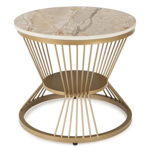 Image of Wakefit Center Table | 1 Yr Warranty | Coffee Table for Living Room Wooden, Tea Table for Living Room Wooden, Sofa Table, Free Installation from Brand, Modern Multi-Functional & Wobble-Free(Mocha)