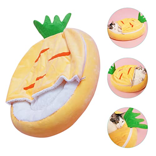 Nid semi-fermé pour chat Mipcase avec coussin de repos isolant - 4