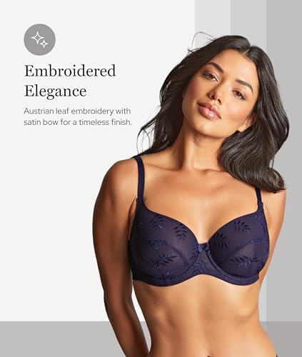 Panache Women's Tango Underwire Balcony Unlined Bra | Blush 42G | Supportive 3-Piece Cups, Full Fit, Embroidered Detail - 5