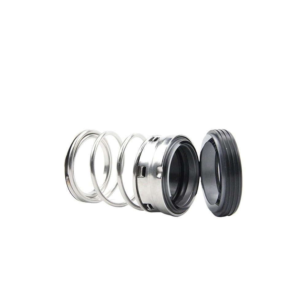 UWUKCJOKQ Hardware T1-2 1/4" Type 1-2.25" Mechanical Seals 1 Elastomer Bellows J-Crane Seal Size 2.25 inch for Pumps Machinery(Sic-sic-vit)