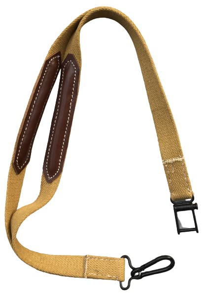 German US WWII Afrika Korps WWII MG34 & MG42 Padded Canvas Sling Repro -Khkai