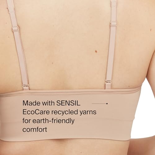 Image of SPANX SPANXsmooth EcoCare Seamless Shaping Longline Bralette - Comfortable Everyday Bralette - Women's Bra with No Underwire