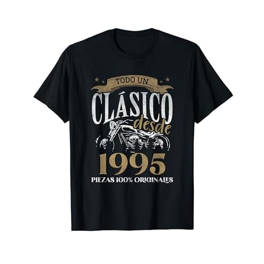 Nacido En 1995 - 27 años Cumpleaños Moto Biker Hombre Motero Camiseta