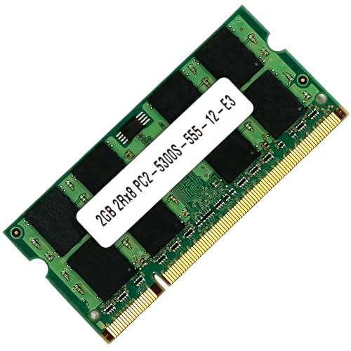 Memoria RAM DDR2 2GB 667MHz PC2 5300S SODIMM para Portátil, Notebook y Laptop 2 GB 51CH188