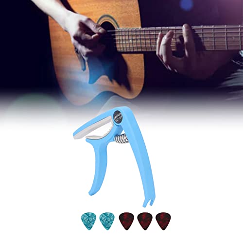 Agatige Capo de Guitare, Ensemble de Capo de Guitare électrique à dégagement Rapide avec médiators de Guitare 5PCS pour… - Les Beatles, Paul McCartney, John Lennon, RIngo Starr, George Harrison Agatige Capo de Guitare, Ensemble de Capo de Guitare électrique à dégagement Rapide avec médiators de Guitare 5PCS pour… – Image 8
