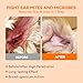 PUAINTA Dog Ear Cleaner, Natural Dog Ear Drops and Infection Treatment, Quantum Silver Dog Ear Cleaning Solution for Itching, Irritation & Wax Build-Up,1oz