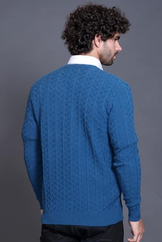 Image of GODFREY V Neck Full Sleeve Sweater for Man Winter Pullover