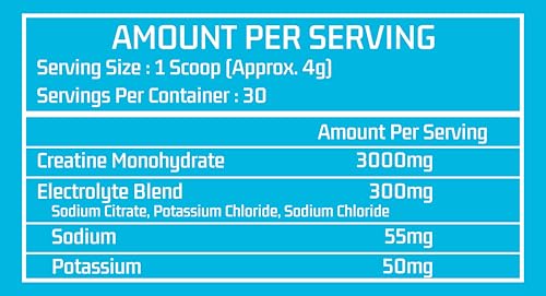 Image of Myfitness 100% Micronized Creatine Monohydrate | 30 Servings | Flavoured | 120g | Creatine Powder With Added Electrolytes (120g (Pack Of 1), Mango Madness)
