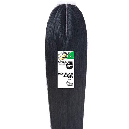 Organique Mastermix Synthetic Weave - YAKY STRAIGHT CLOSURE 20