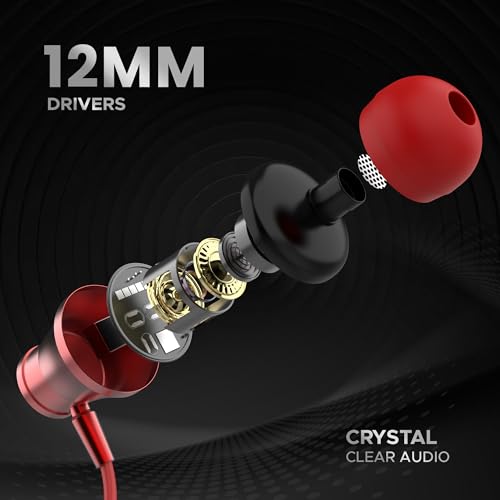 Image of AROMA NB119 Tune Upto 48 Hours Playtime*, Fast Charging, Dual Pairing, Bluetooth Neckband