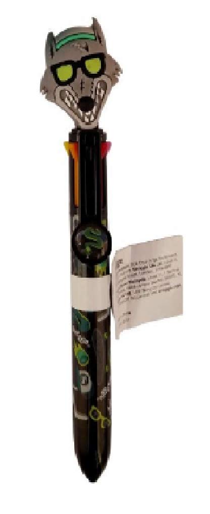 Smiggle cute in to the wood rainbow pen comes with 8 colours from Maxmilli gift collection (Black)