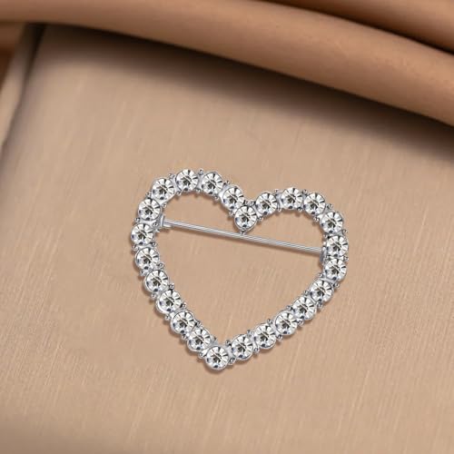 Image of Rhinestone Brooch Pins for Women, Vintage Crystal Enamel Brooches, American Flag Pin Patriotic Lapel Pins Gift for Suit Clothes Bag Accessories