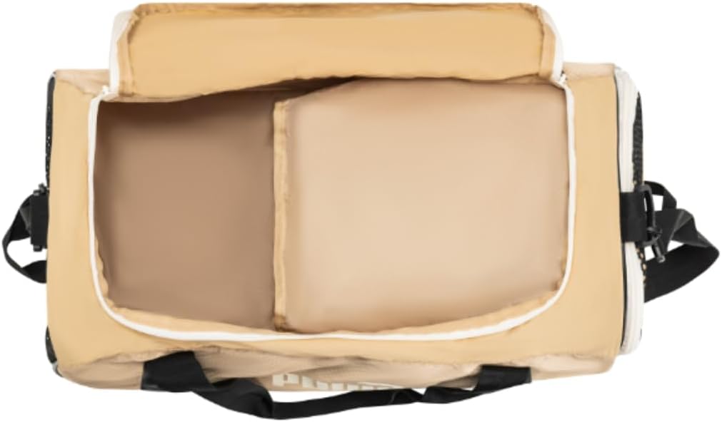 PUMA unisex adult Evercat Accelerator Duffel Bags, Tan/Gold, One-Size US - Image 4
