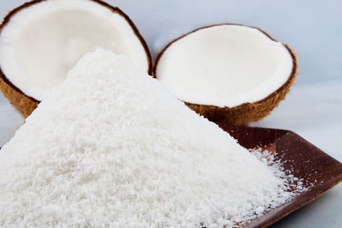 Finaldeals Nariyal Burada Indian Dry Coconut Burada Grated coconut - 300 gram for Sweet Dishes