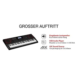 Casio CT-X3000 Clavier 61 touches dynamiques, polyphonie 64 notes Noir/Blanc - Les Beatles, Paul McCartney, John Lennon, RIngo Starr, George Harrison Casio CT-X3000 Clavier 61 touches dynamiques, polyphonie 64 notes Noir/Blanc – Image 4