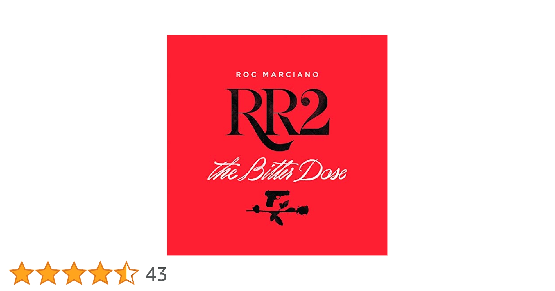 洋楽 Roc Marciano - RR2 The Bitter Dose CD Roc Marciano – RR2 - The Bitter Dose – CD (Album), 2018