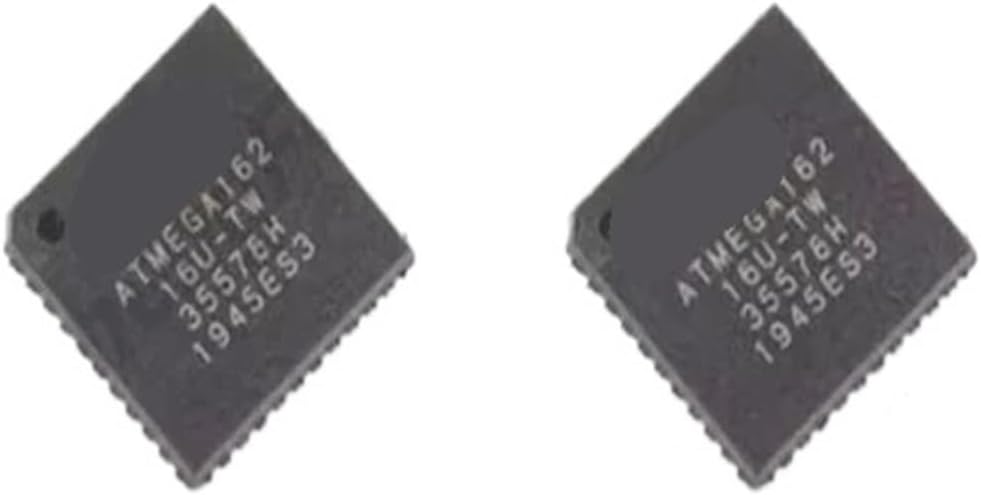1PCS ATMEGA162-16MU ATMEGA162V-8MU ATMEGA164P-20MU ATMEGA164PA-MU ATMEGA164PV-10MU ATMEGA162 ATMEGA164 IC Chip QFN-44(ATMEGA164PA-MU)